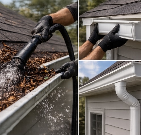 Gutter installation and Cleaning