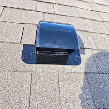 Dryer Vent Roof Jack replacement and dryer Vent Cleaning Daphne, AL 5